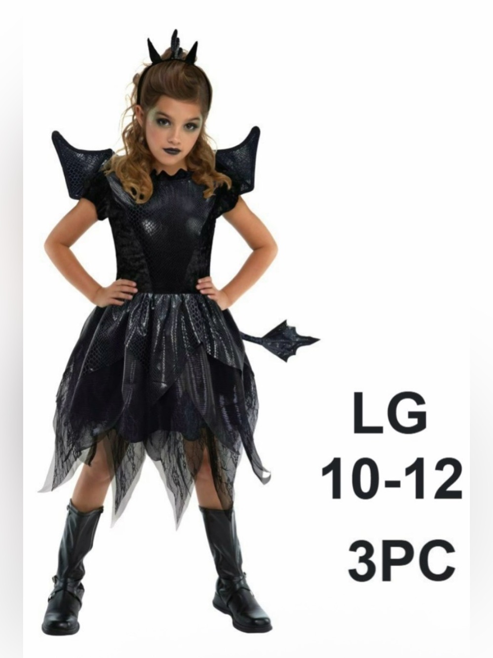 DARK MAGIC DRAGON HALLOWEEN COSTUME SET